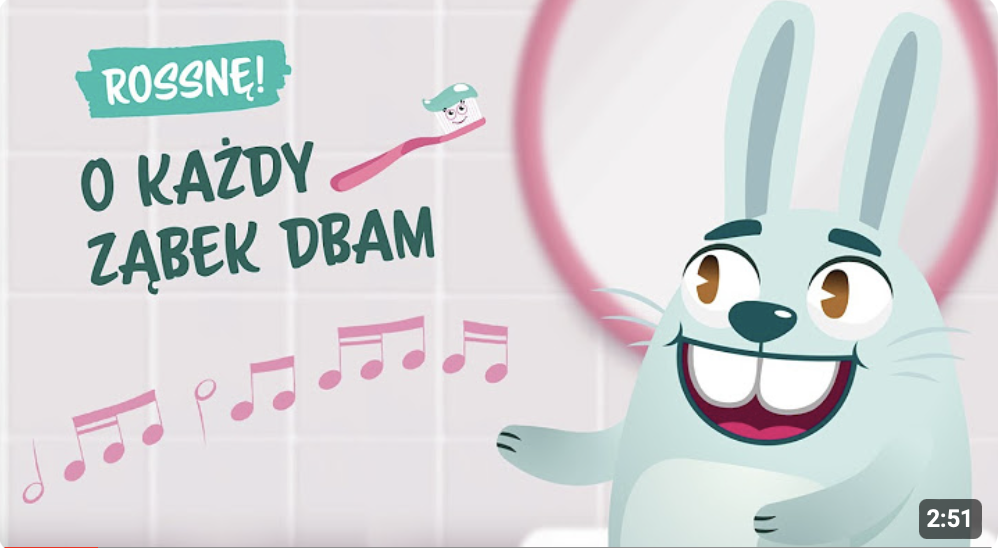 Piosenki na temat mycia zębów i wizyty u dentysty